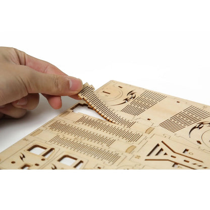 Nyvora Puzzle Bateau Rétro 3D en Bois – Kit de Construction DIY | Modèle de Paquebot de Croisière pour Adolescents & Adultes